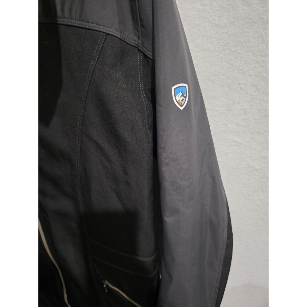 KÜHL Projekt Jacket Womens Large Black Gray Softshell Full Zip Outdoor Gorpcore - Picture 5 of 14